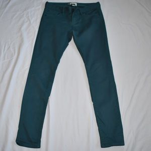 Roxy Green Skinny Jeans Size 28